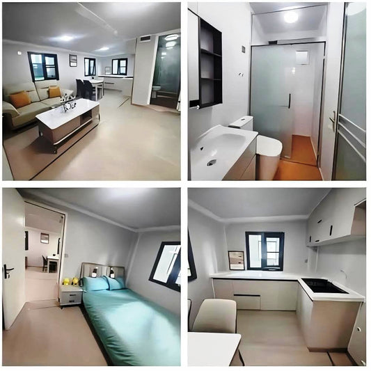 Three bedrooms  capsul house